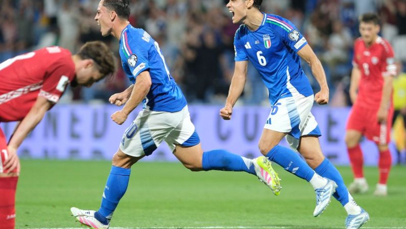 L’esperienza Spalletti si chiude con una vittoria, 2-0 alla Moldova