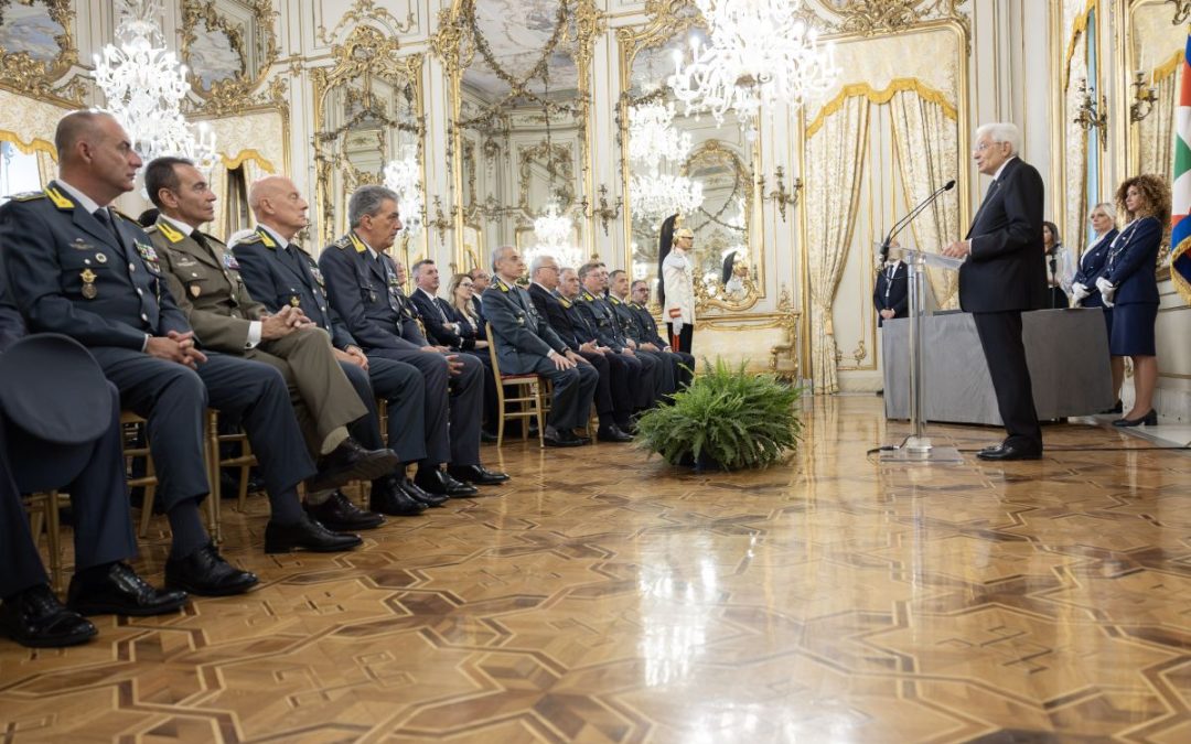Gdf, Mattarella “Fiamme Gialle difendono l’economia sana del Paese”