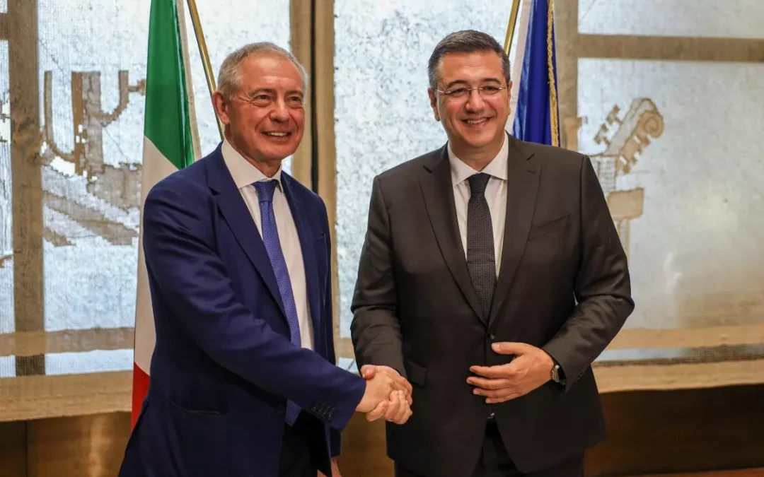 Ue, Urso incontra Tzitzikostas “Piena sintonia su politica industriale”