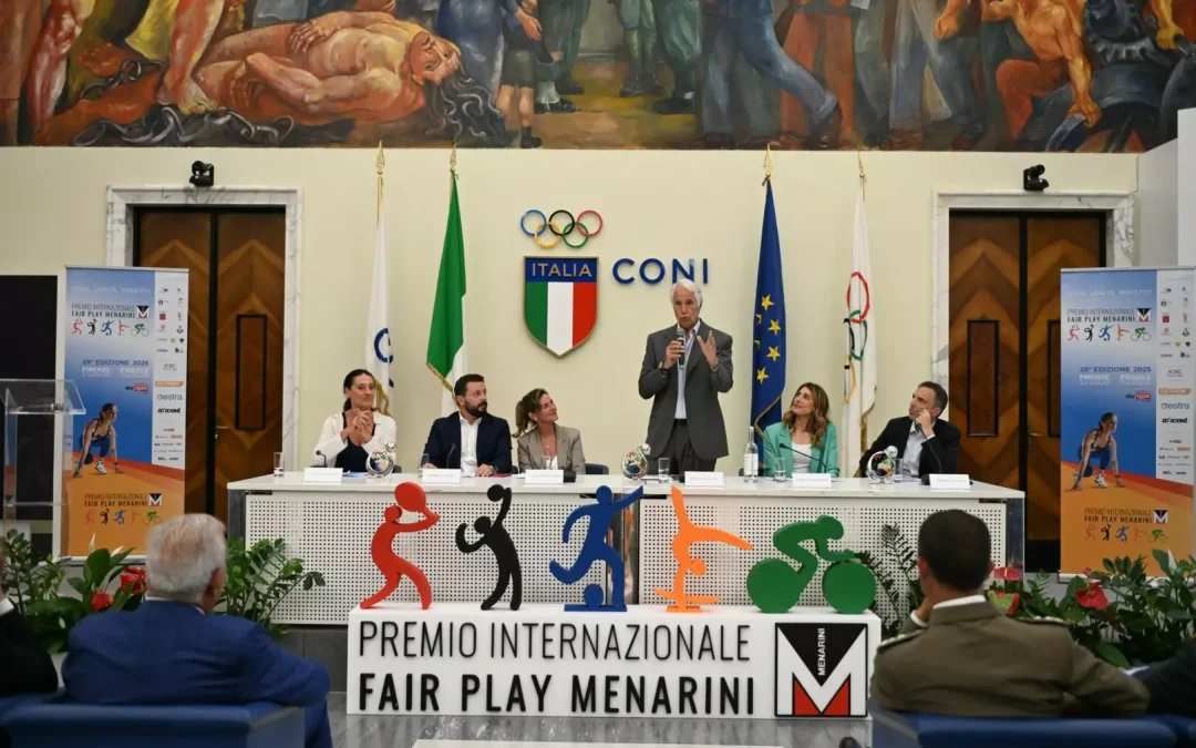 Annunciati al Coni i campioni del Premio Fair Play Menarini 2025