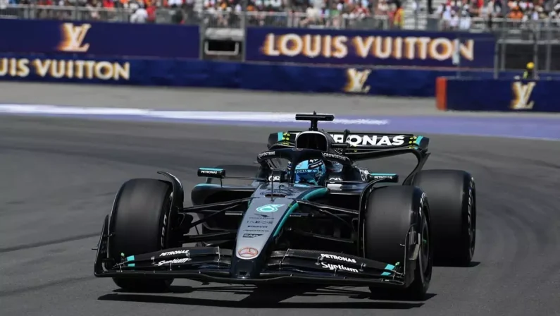 Pole a sorpresa per Russell al Gp del Canada, Hamilton 5° e Leclerc 8°