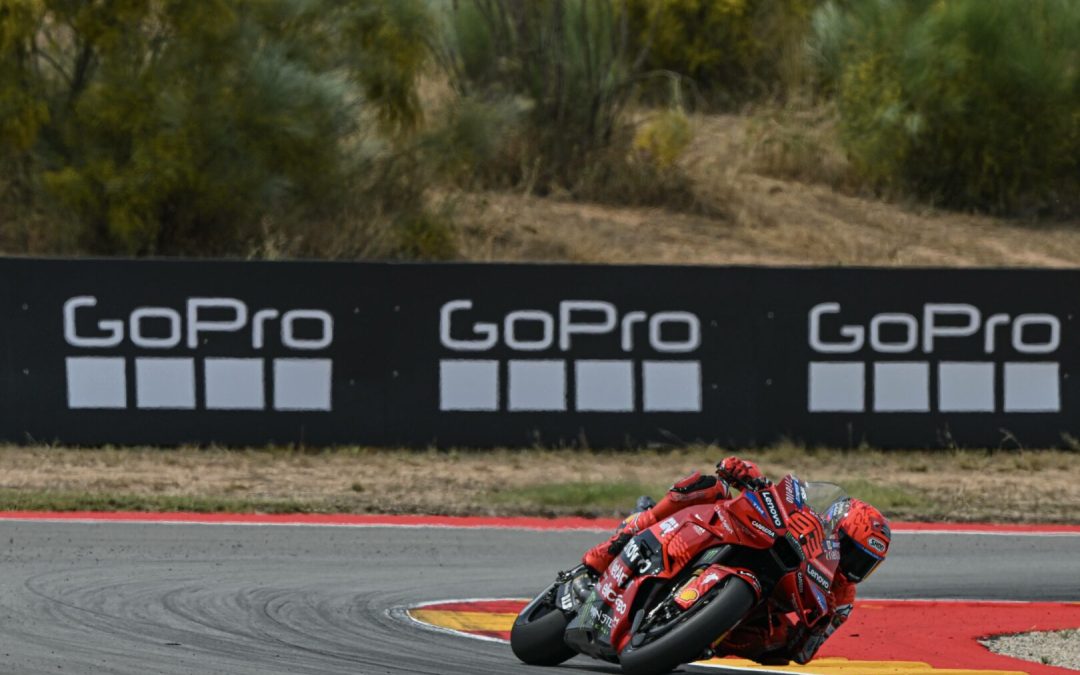 Marc Marquez in pole position ad Aragon, Morbidelli terzo