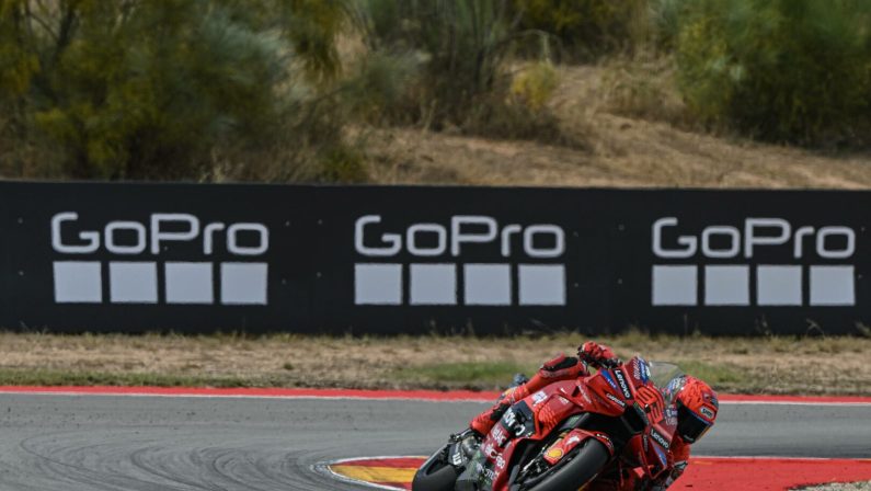 Marc Marquez in pole position ad Aragon, Morbidelli terzo