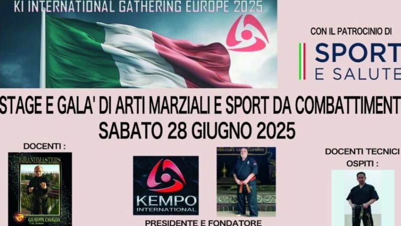 Caulonia, Siderno e Polistena capitali del Kempo: stage europeo di arti marziali