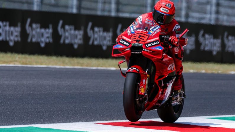 Marc Marquez in pole al Mugello, Bagnaia secondo