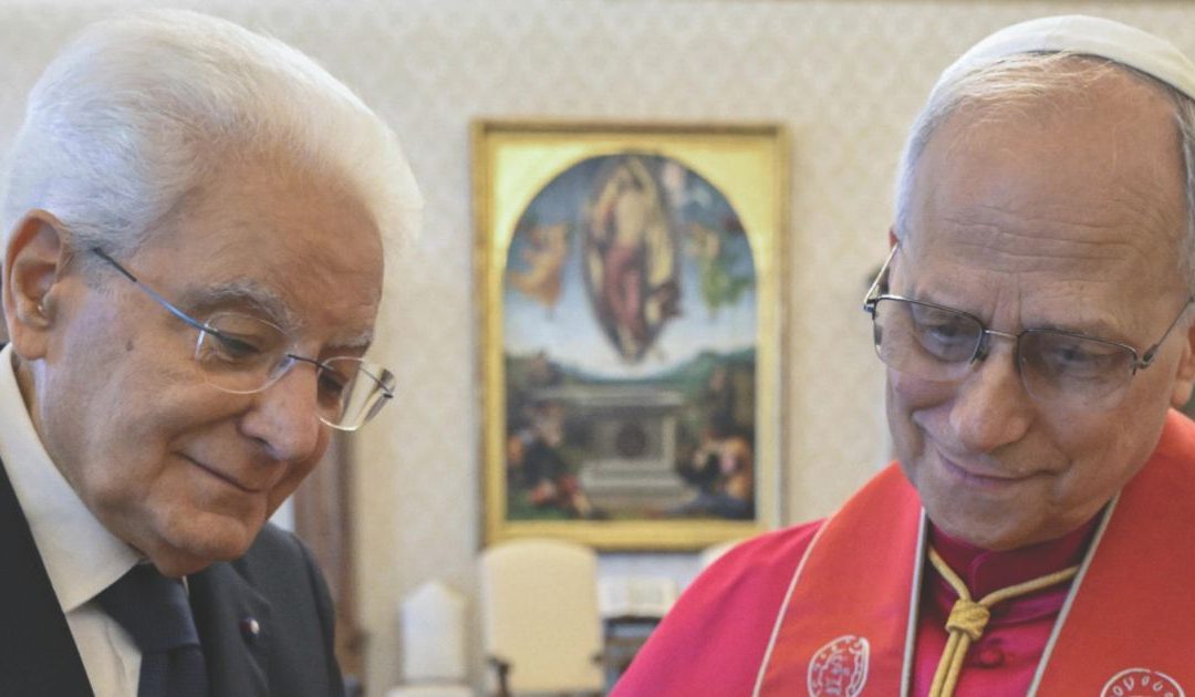 Mattarella e Papa Leone