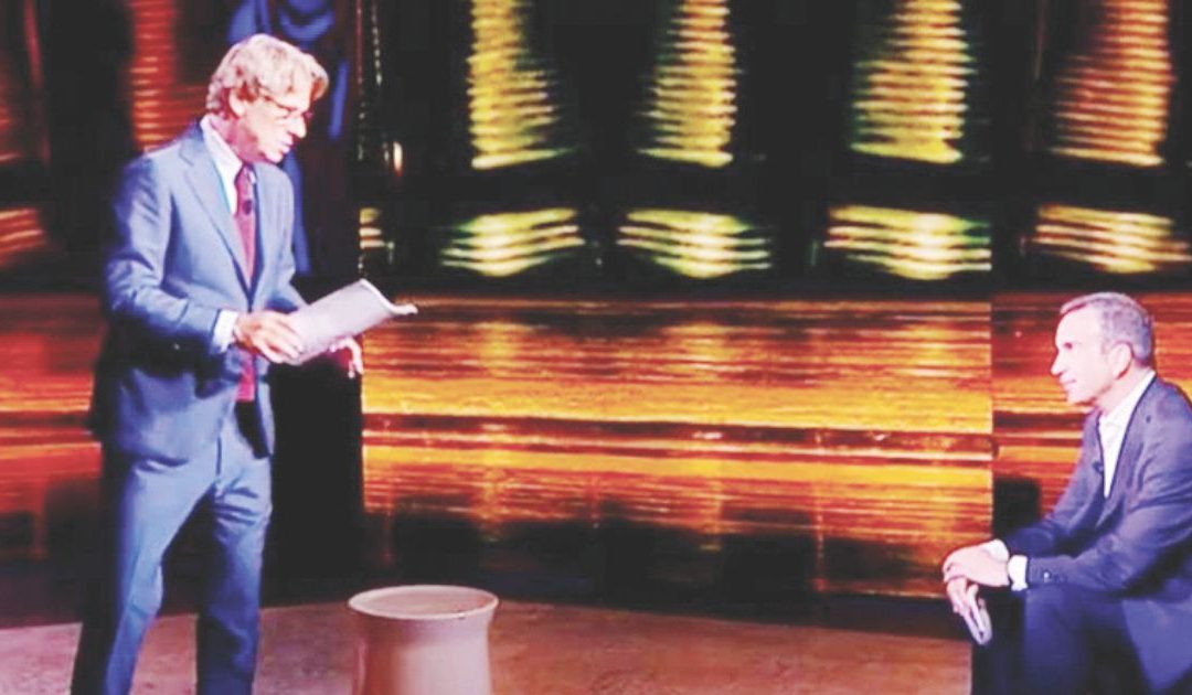 Roberto Occhiuto con Nicola Porro