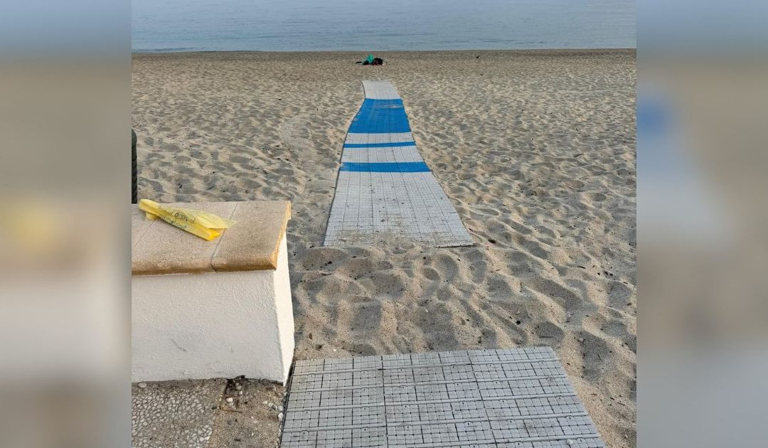 Pedane per disabili vandalizzate sul litorale vibonese