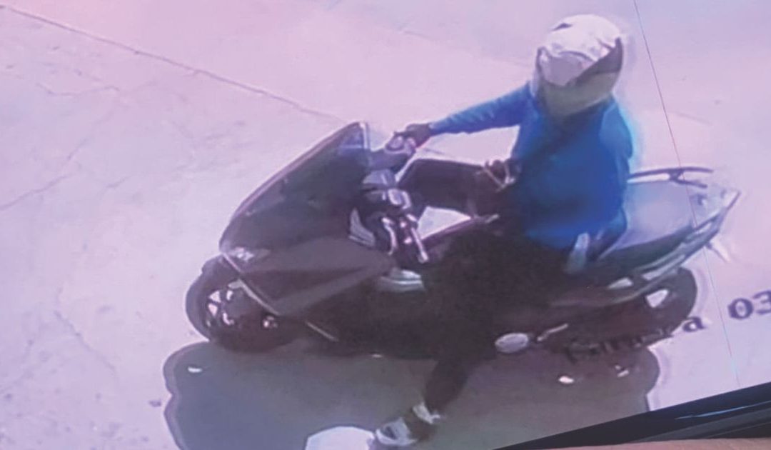 un fotogramma estratto da una delle tante telecamere di sorveglianza