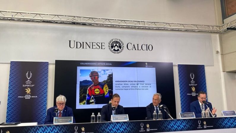 Supercoppa Europea a Udine, Gravina “Orgogliosi di ospitare questa finale”