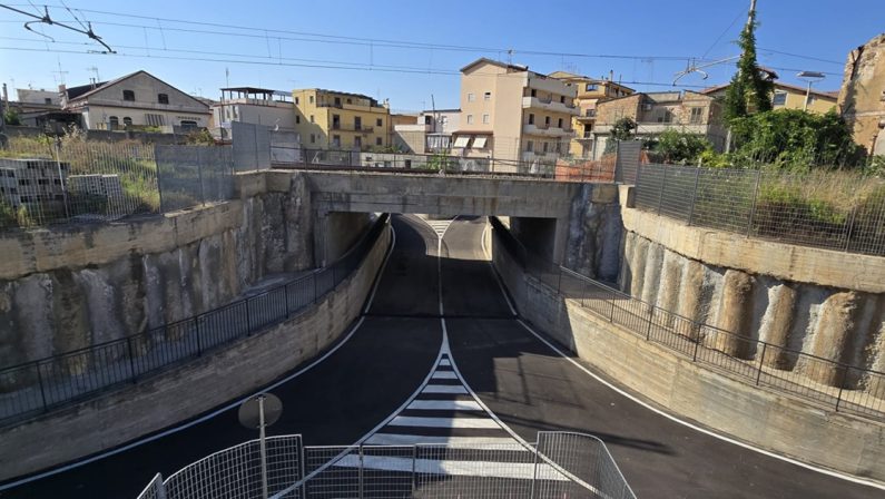 Aperto, finalmente, il sottopasso ferroviario di Vibo Marina