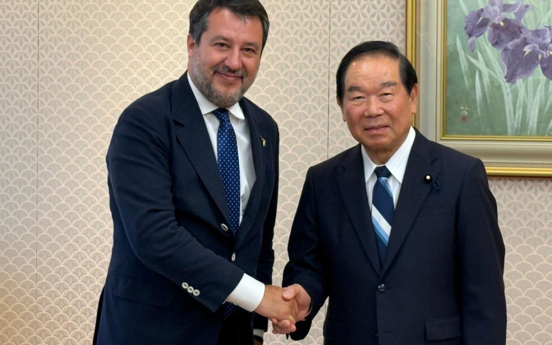 Giappone, Salvini incontra Nukaga. Focus sul Ponte sullo Stretto