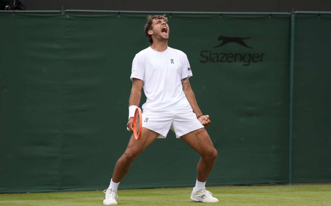Cobolli da sogno, batte Cilic e vola ai quarti a Wimbledon