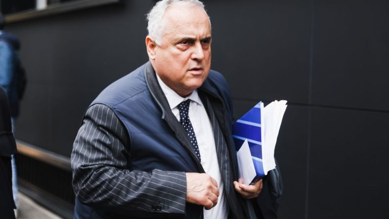 Lotito in ospedale per accertamenti “Nessun malore”