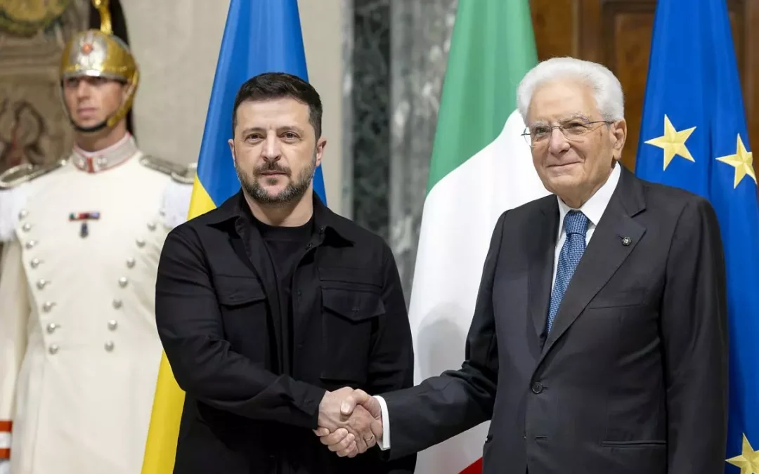 Ucraina, Mattarella a Zelensky “Dall’Italia sempre pieno sostegno”
