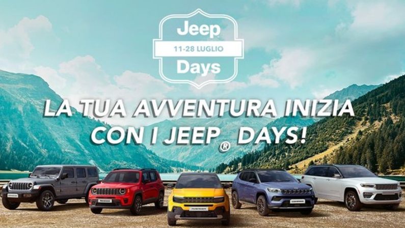 Tornano i “Jeep Days”