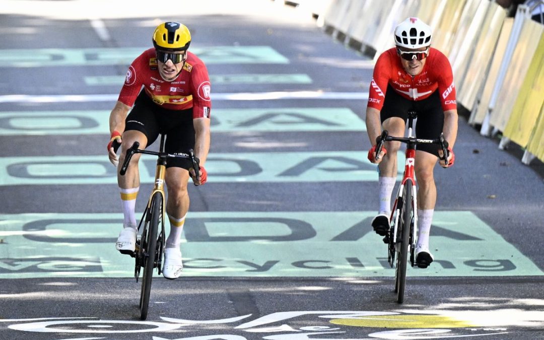 Abrahamsen vince l’11a tappa del Tour, Healy resta in giallo
