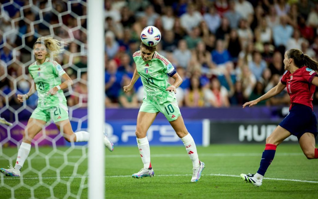 L’Italia batte la Norvegia e vola in semifinale agli Europei