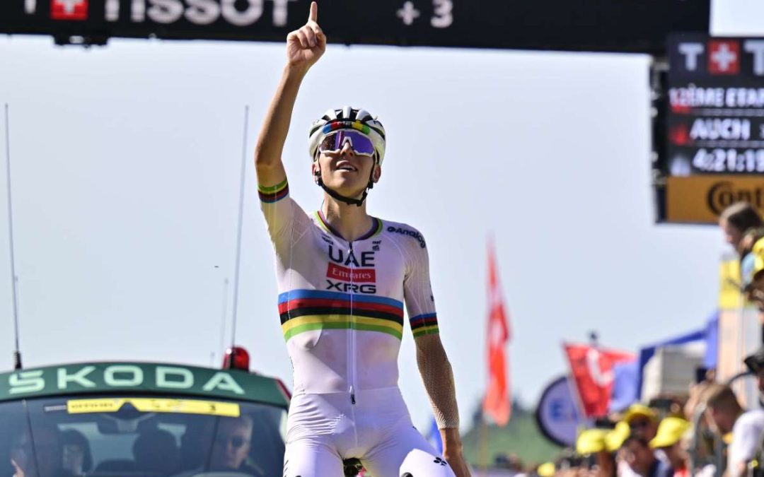 Tappa e maglia gialla per Pogacar al Tour “Dedicato a Privitera”
