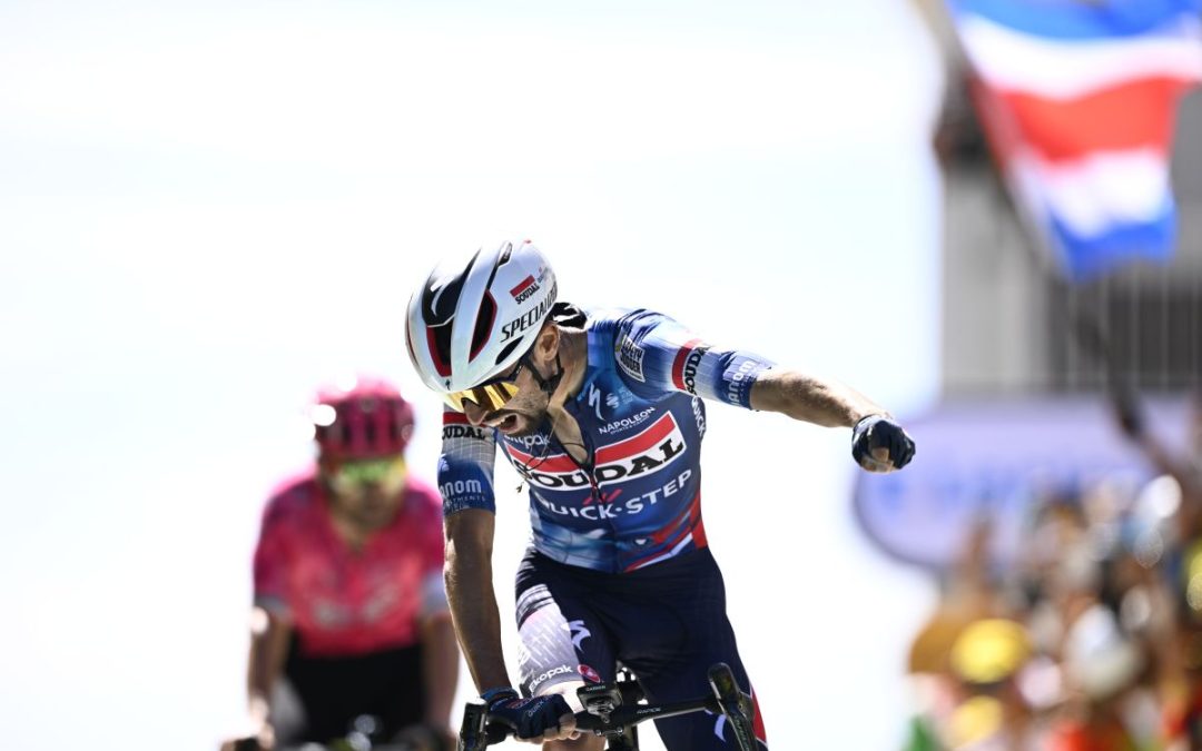 Paret-Peintre svetta sul Mont Ventoux, Pogacar resta leader