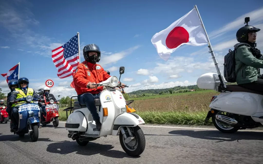 A Roma a giugno 2026 la celebrazione per gli 80 anni di Vespa
