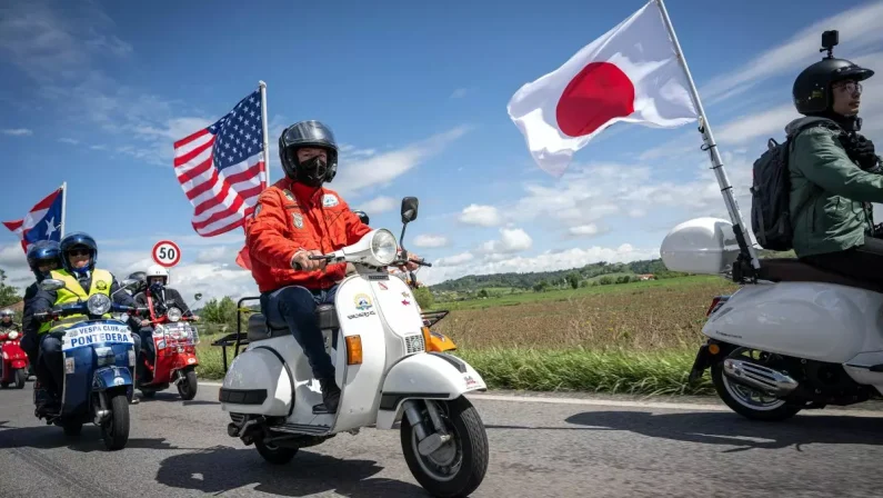 A Roma a giugno 2026 la celebrazione per gli 80 anni di Vespa