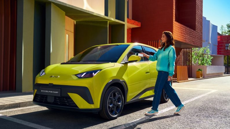 BYD, per accedere all’auto non serve la chiave