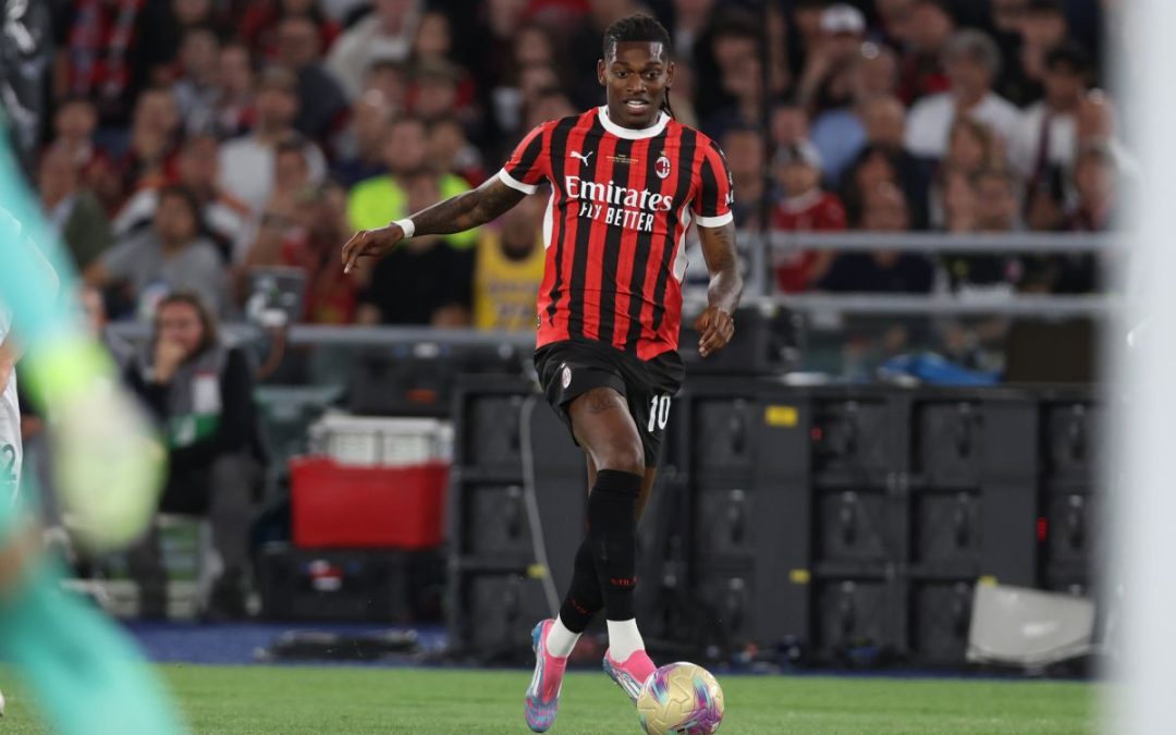 Poker Milan al Liverpool, Leao dedica gol a Diogo Jota
