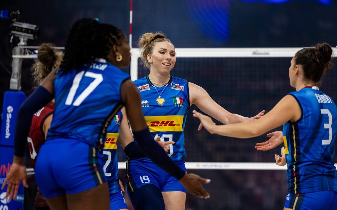 L’Italvolley travolge la Polonia, azzurre di nuovo in finale di Vnl