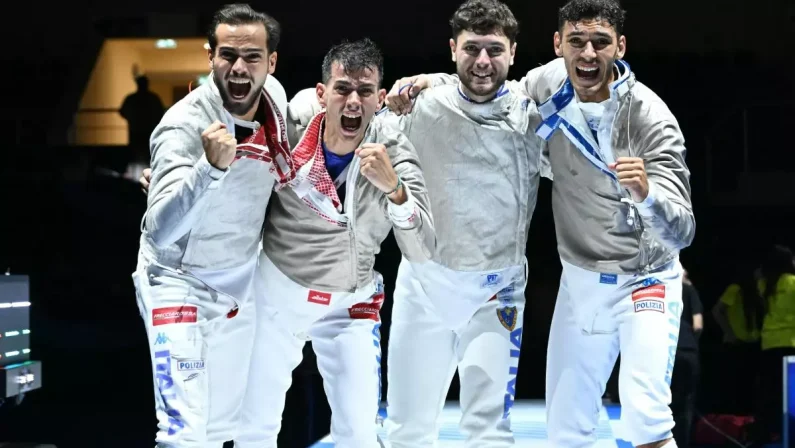 Mondiali scherma: sciabola a squadre d’oro, fioretto donne di bronzo