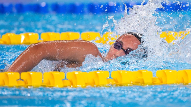 Quadarella argento mondiale nei 1500 con record europeo, oro a Ledecky