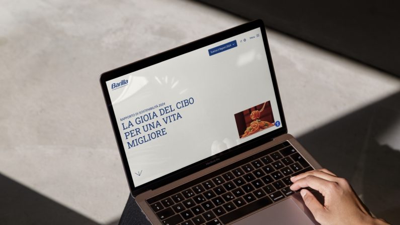 Barilla lancia il nuovo minisito sul Report di Sostenibilità 2024
