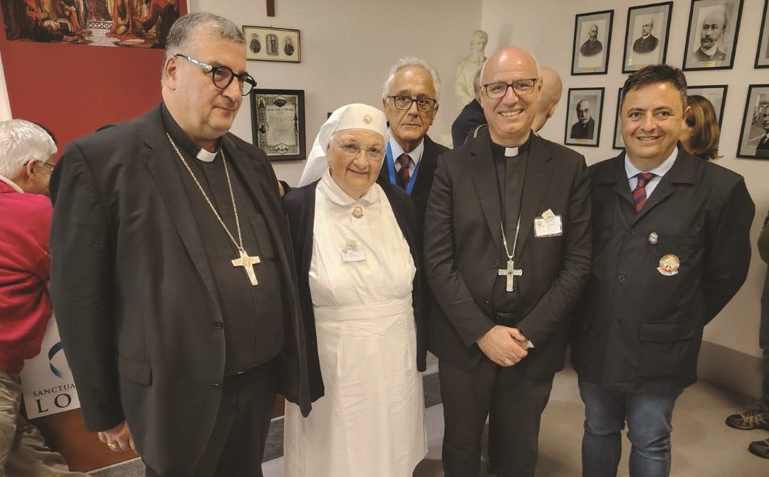 Antonietta Raco a Lourdes