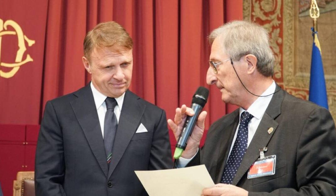 La cerimonia ufficiale per la celebrazione dei 125 anni di vita di Federazione italiana della caccia, alla Camera dei deputati.