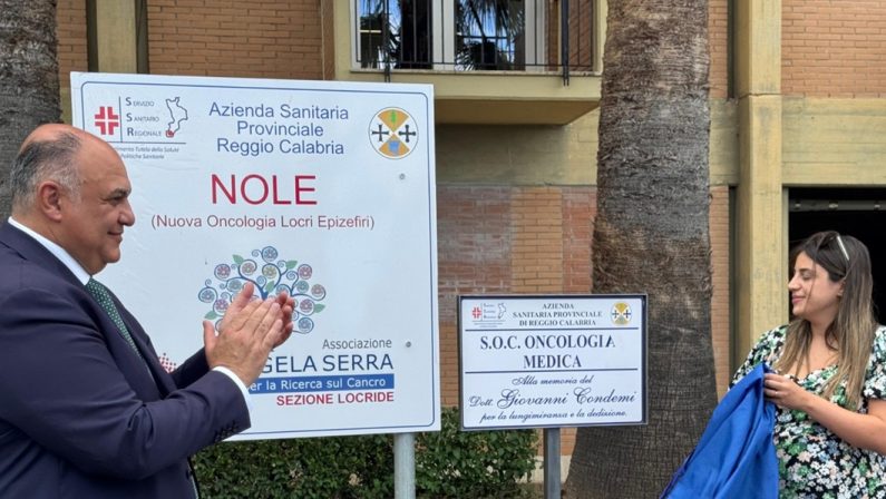 Reparto oncologia di Locri intitolato al dottor Condemi, Calabrese “Il nostro modo per ringraziarlo”