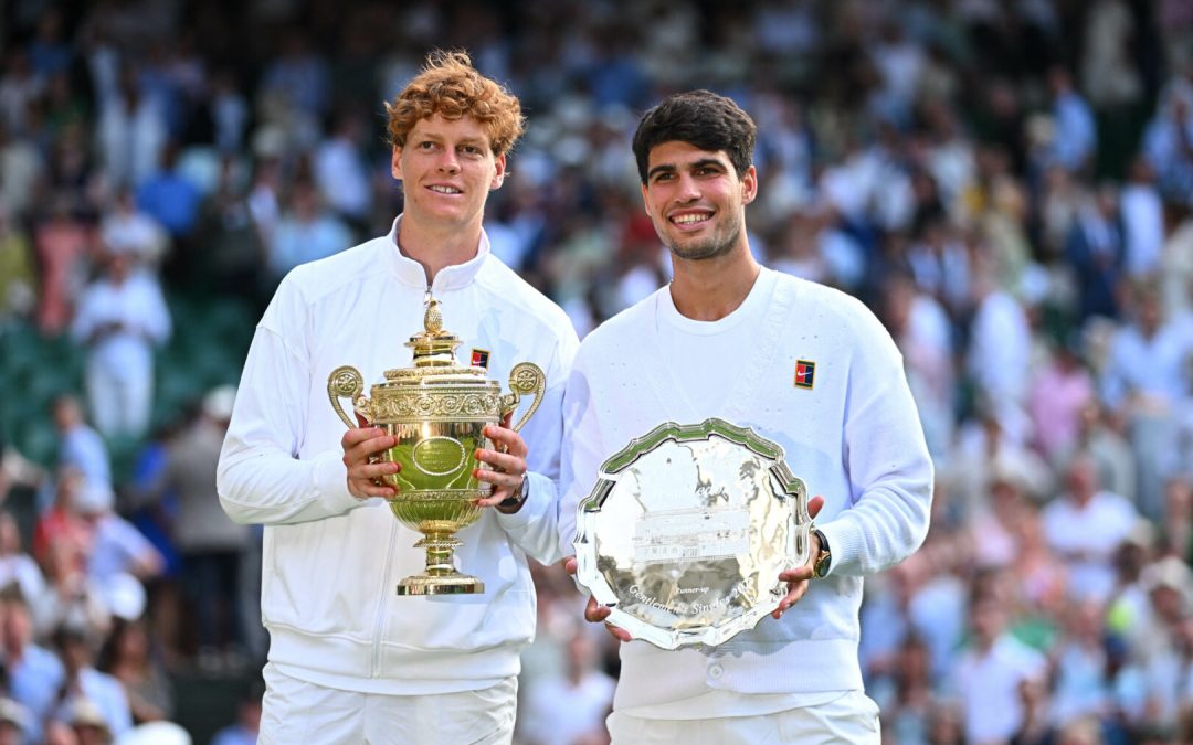 Sinner sempre più re del ranking Atp, Cobolli e Musetti in top venti