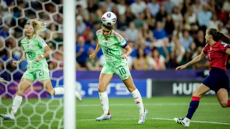 L’Italia femminile batte 2-1 la Norvegia e vola in semifinale all’Europeo