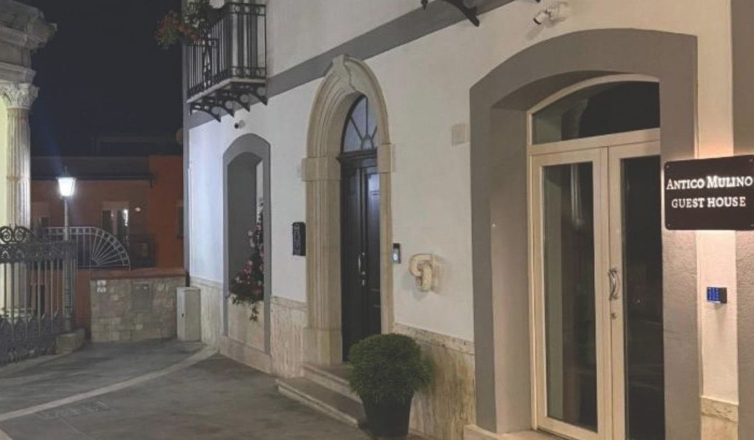 L'ingresso della guest house