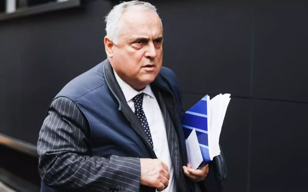 Claudio Lotito al Gemelli per accertamenti di controllo, “Nessun malore”