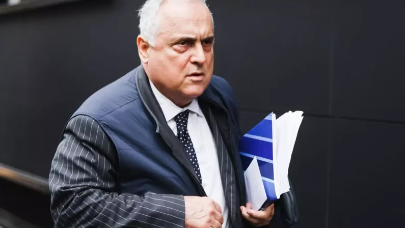 Claudio Lotito al Gemelli per accertamenti di controllo, “Nessun malore”