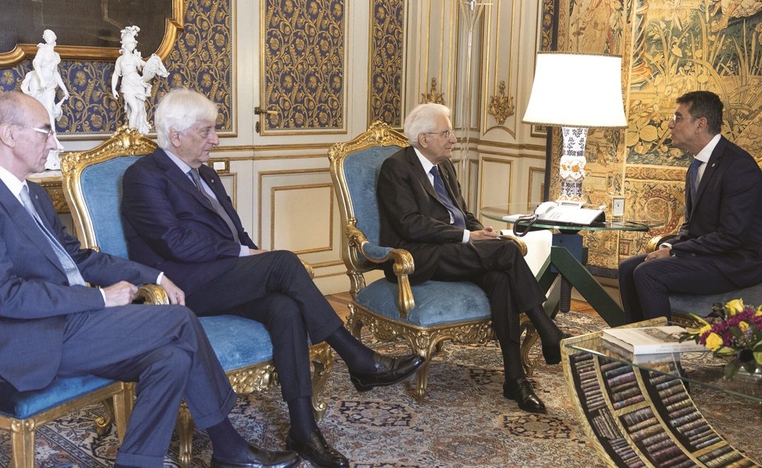 Il Presidente della Repubblica Sergio Mattarella accoglie Stefano Carmine De Michele, Capo del Dipartimento dell’Amministrazione Penitenziaria
