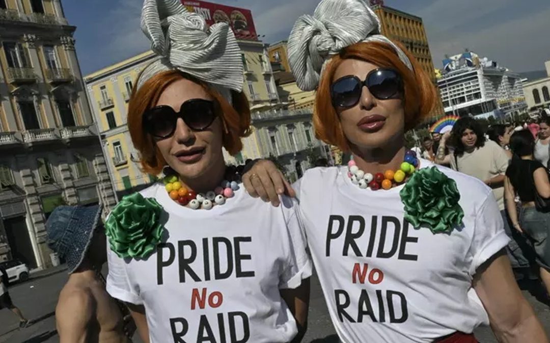 Un'immagine del Napoli Pride