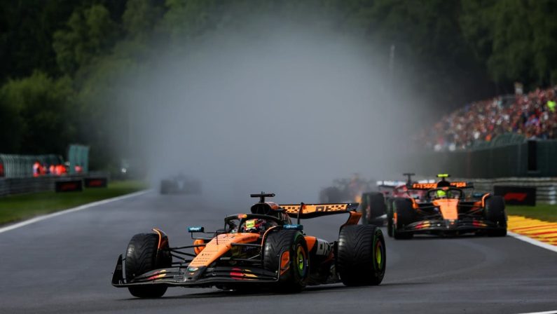 Piastri vince il Gp del Belgio davanti a Norris, Leclerc torna sul podio