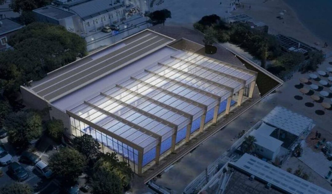 Il progetto della nuova piscina