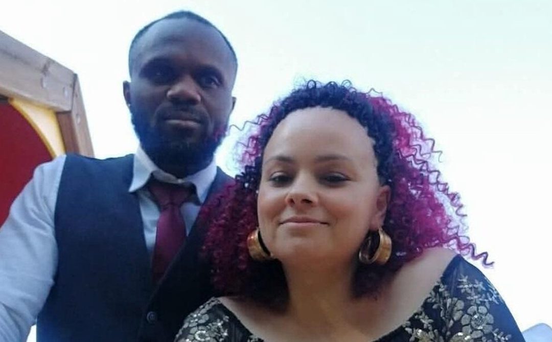 Rosa Vespa con il marito Aqua Moses