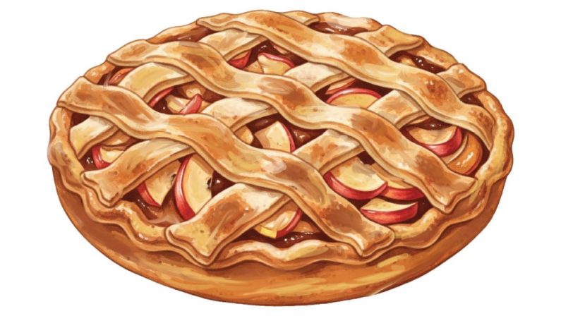 La crostata di mele al Calvados Drouin