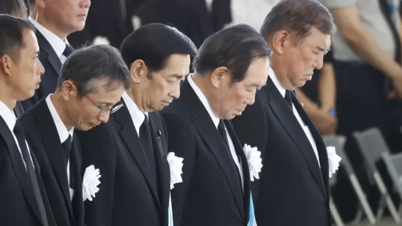 Il Giappone commemora gli 80 anni dalla bomba atomica su Hiroshima
