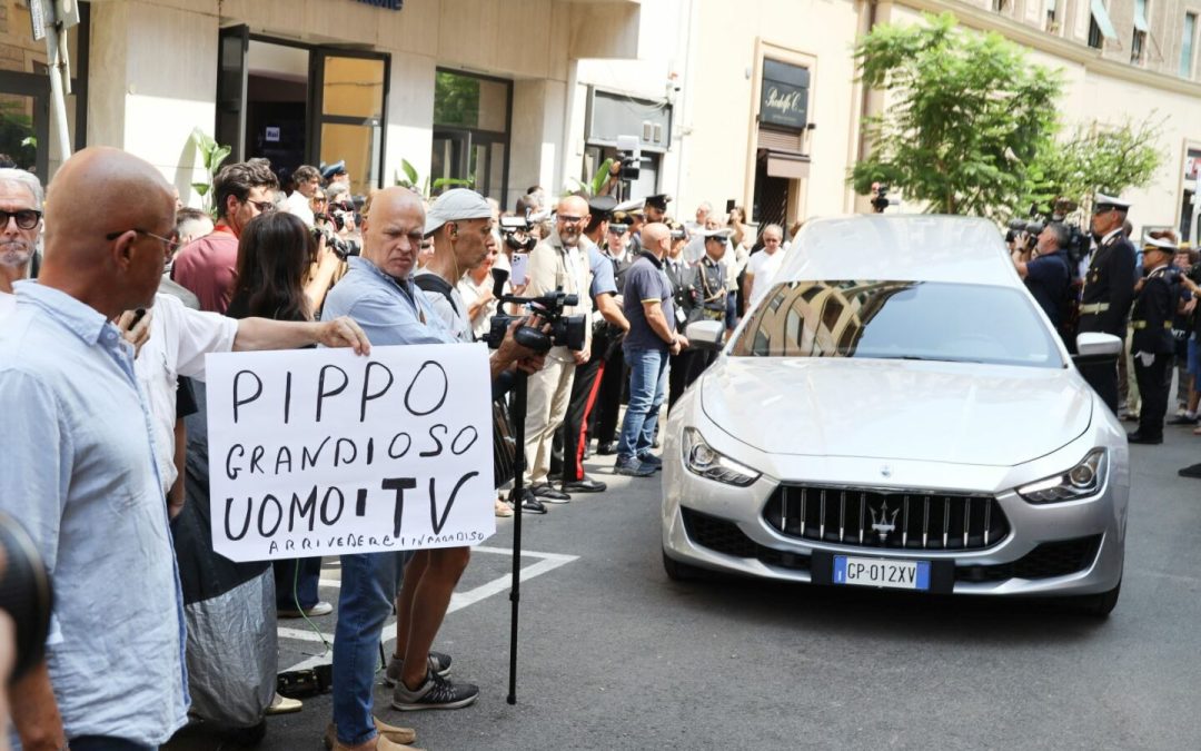 A Militello l’ultimo saluto a Pippo Baudo