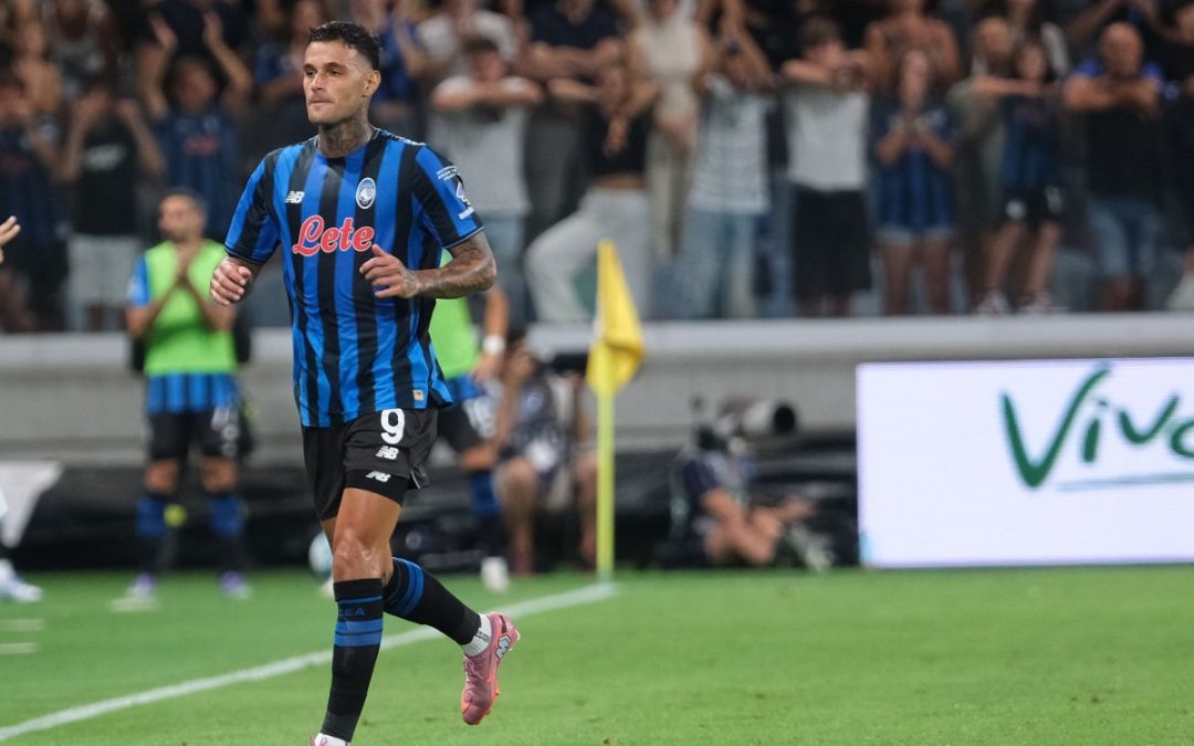 Il Pisa al ritorno in Serie A blocca sull’1-1 l’Atalanta