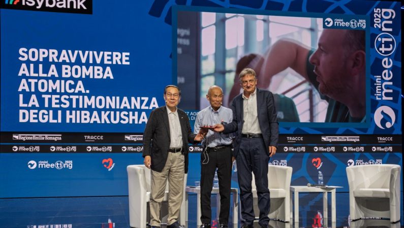 Al Meeting le voci degli “Hibakusha” 80 anni dopo le bombe atomiche
